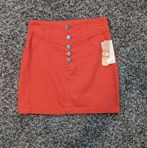 Gianni Bini - Red Mini Skirt - NWT